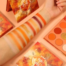 docolor Eyeshadow Palette 9Colors Orange Eyeshadow Gemstone Shadow Palettes Highly Pigmented Mattes Shimmers Smokey Glitter Cream Colorful Powder Blendable Long Lasting Waterproof Makeup Palette docolor Eyeshadow Palette 9Colors Orange Eyeshadow Gemstone Shadow Palettes Highly Pigmented Mattes Shimmers Smokey Glitter Cream Colorful Powder Blendable Long Lasting Waterproof Makeup Palette