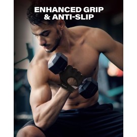 VINSGUIR Workout Gloves for Men and Women, Weight Lifting Gloves with Excellent Grip, Lightweight Gym Gloves for Weightlifting, Cycling, Exercise, Crosstraining, Pull ups, Fitness, Climbing and Rowing