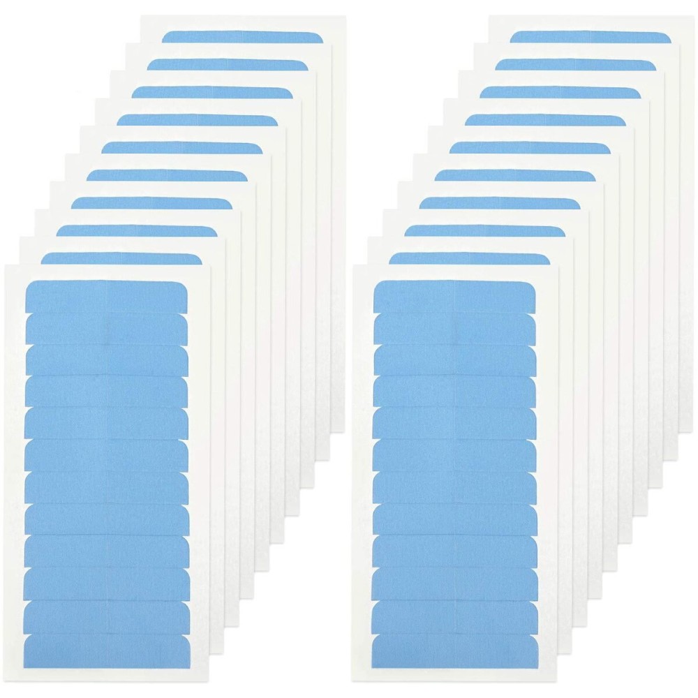 Blulu 360 Pcs Hair Extension Tape Tabs Bulk Double Sided Strong Adhesive Hair Tape in Extension Replacement Wig Strip Waterproof Beauty Tool for Lace Wigs Toupee Hairpiece Supplies(Blue) Blulu 360 Pcs Hair Extension Tape Tabs Bulk Double Sided Strong Adhesive Hair Tape in Extension Replacement Wig Strip Waterproof Beauty Tool for Lace Wigs Toupee Hairpiece Supplies(Blue)