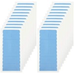 Blulu 360 Pcs Hair Extension Tape Tabs Bulk Double Sided Strong Adhesive Hair Tape in Extension Replacement Wig Strip Waterproof Beauty Tool for Lace Wigs Toupee Hairpiece Supplies(Blue)