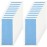 Blulu 360 Pcs Hair Extension Tape Tabs Bulk Double Sided Strong Adhesive Hair Tape in Extension Replacement Wig Strip Waterproof Beauty Tool for Lace Wigs Toupee Hairpiece Supplies(Blue)