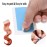 Blulu 360 Pcs Hair Extension Tape Tabs Bulk Double Sided Strong Adhesive Hair Tape in Extension Replacement Wig Strip Waterproof Beauty Tool for Lace Wigs Toupee Hairpiece Supplies(Blue)