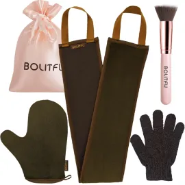 4 Pack Self Tanning Mitt Applicator Kit, with Self..