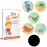 Potty Training Seat Magic Sticker | Dinosaur Potty Training Toilet Color Changing Sticker | 5 Pack Toilet Targets with Free Potty e Book | Use with or Without Potty Chart or Potty Watch