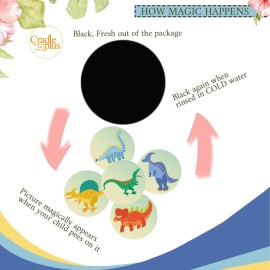 Potty Training Seat Magic Sticker | Dinosaur Potty Training Toilet Color Changing Sticker | 5 Pack Toilet Targets with Free Potty e Book | Use with or Without Potty Chart or Potty Watch Potty Training Seat Magic Sticker | Dinosaur Potty Training Toilet Color Changing Sticker | 5 Pack Toilet Targets with Free Potty e Book | Use with or Without Potty Chart or Potty Watch