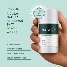 MAGSOL Natural Deodorant for Men & Women | Aluminum Free Deodorant | Gentle on Skin with Sweet Almond Oil & Beeswax | Baking Soda Free | Paraben & Pthalate Free (Hunter) MAGSOL Natural Deodorant for Men & Women | Aluminum Free Deodorant | Gentle on Skin with Sweet Almond Oil & Beeswax | Baking Soda Free | Paraben & Pthalate Free (Hunter)