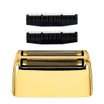 BaBylissPRO Barberology Professional FXRF2G GOLDFX Replacement Double Foil Shaver Head with 2 Cutters