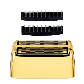 BaBylissPRO Barberology Professional FXRF2G GOLDFX Replacement Double Foil Shaver Head with 2 Cutters