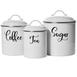 Home Acre Designs Food Storage Containers Set with Lids, Farmhouse Home Kitchen Decor Rustic Vintage Canisters Home Acre Designs Food Storage Containers Set with Lids, Farmhouse Home Kitchen Decor Rustic Vintage Canisters