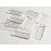 Board Game Clips, Crystal Clear 2mm Straight (8 Pack), Keep Your Boards Together!
