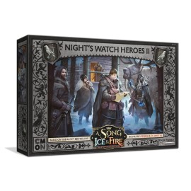 CMON A Song of Ice and Fire Tabletop Miniatures Game Night\'s Watch Heroes II Box Set - Lead The Watchers on The Wall! Strategy Game for Adults, Ages 14+, 2+ Players, 45-60 Minute Playtime, Made
