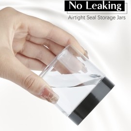 TUZAZO 4 Oz Plastic Container Jars with Lids and Labels BPA Free, Empty Round Clear Cosmetic Slime Jars for Lotion, Cream, Ointments, Body Butter, Makeup, Travel Storage (12 Pack) TUZAZO 4 Oz Plastic Container Jars with Lids and Labels BPA Free, Empty Round Clear Cosmetic Slime Jars for Lotion, Cream, Ointments, Body Butter, Makeup, Travel Storage (12 Pack)