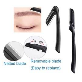 Eyebrow Razor, 5-in-1 Eyebrow Kit, Professional Eyebrow Grooming Set, Eyebrow Trimmer Set for Women and Men, Including Brow Razors Trimmer, Brush, Eyebrow Scissors, Slant Tweezers Eyebrow Razor, 5-in-1 Eyebrow Kit, Professional Eyebrow Grooming Set, Eyebrow Trimmer Set for Women and Men, Including Brow Razors Trimmer, Brush, Eyebrow Scissors, Slant Tweezers