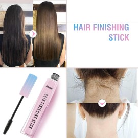 Hair Finishing Stick 2 Pack, Flyaway Feel Stick Hair, Small Broken Hairs Finishing Cream, Non-Greasy and Non-Sticky