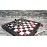 Magnetic Checkers Board Game and Magnetic Checker Pieces, 9.8 x 9.8 inches Mini Portable Travel Set