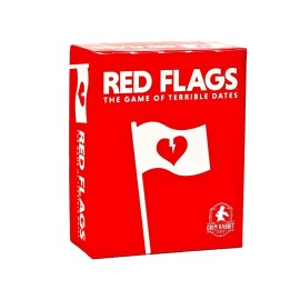 Red Flags: The Game of Terrible Dates | Funny Card Game/Party Game for Adults, 3-10 Players | by Jack Dire, Creator of Superfight Red Flags: The Game of Terrible Dates | Funny Card Game/Party Game for Adults, 3-10 Players | by Jack Dire, Creator of Superfight