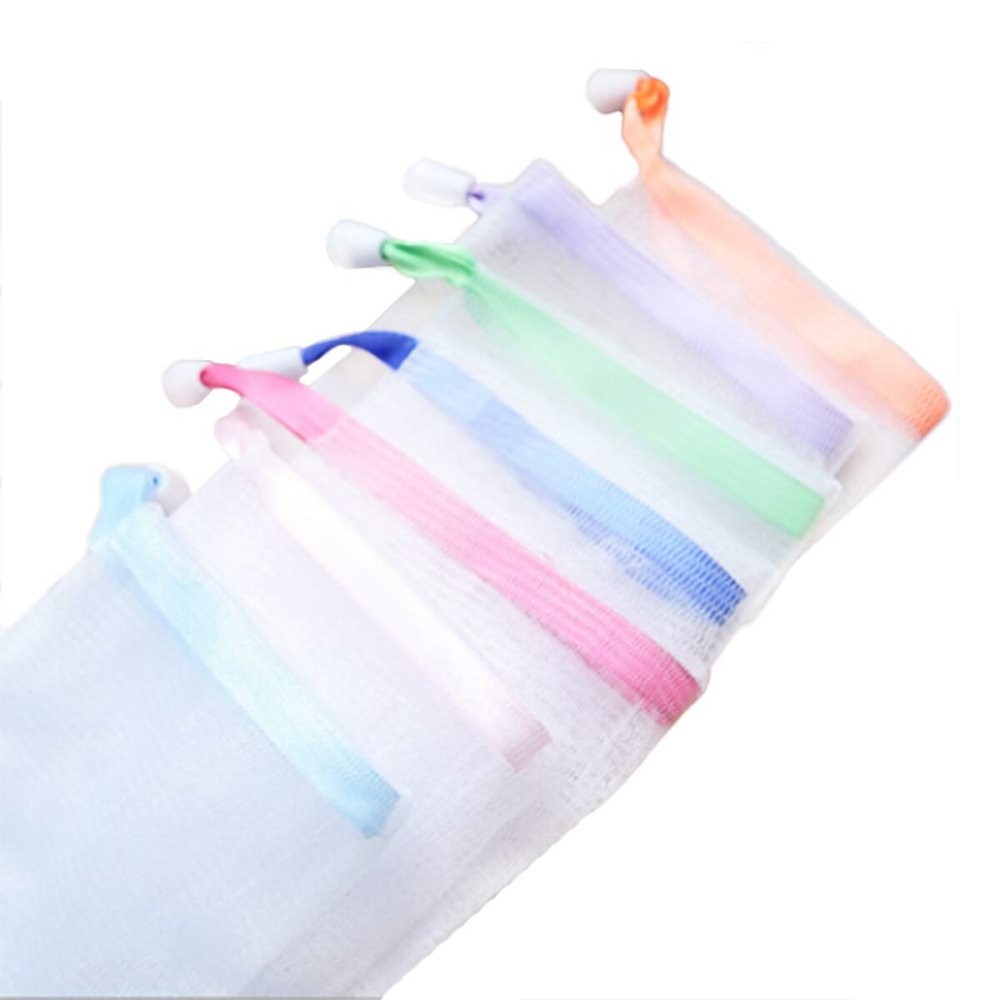 Andiker Soap Bag Soft for Shower, Soap Pouch Saver with Drawstring for Foaming and Drying,Hangable (7 pcs mesh soap bag) Andiker Soap Bag Soft for Shower, Soap Pouch Saver with Drawstring for Foaming and Drying,Hangable (7 pcs mesh soap bag)