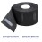 Disposable Paper Barber Neck Strips - 5 Rolls 500 Strips Black Professional Stretchy Paper Neck Band for Salon Haircut Styling