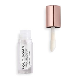 Revolution, Pout Bomb Plumping Lip Gloss, High Shine, Rich Glossy Pigment, Infused with Vitamin E, Glaze Clear, 0.15 fl oz Revolution, Pout Bomb Plumping Lip Gloss, High Shine, Rich Glossy Pigment, Infused with Vitamin E, Glaze Clear, 0.15 fl oz
