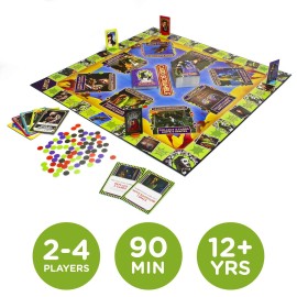 AQUARIUS Beetlejuice Card Scramble Board Game - Beetlejuice Themed Board Game - Fun Family Holiday Gift for Kids and Adults - Officially Licensed Beetlejuice Movie Merchandise & Collectibles AQUARIUS Beetlejuice Card Scramble Board Game - Beetlejuice Themed Board Game - Fun Family Holiday Gift for Kids and Adults - Officially Licensed Beetlejuice Movie Merchandise & Collectibles
