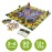 AQUARIUS Beetlejuice Card Scramble Board Game - Beetlejuice Themed Board Game - Fun Family Holiday Gift for Kids and Adults - Officially Licensed Beetlejuice Movie Merchandise & Collectibles