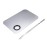 2 Pcs Stainless Steel Cosmetic Makeup Palette, Professional Cosmetic Mixing Makeup Palette Spatula Makeup Artist Tool, Beauty Salon Color Cream Mixing Palette With A Spatula Makeup Nail Art Palette