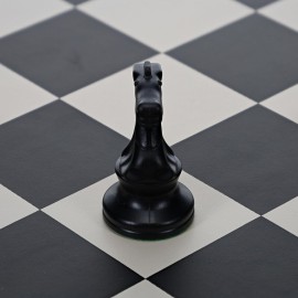 WE Games Replacement Staunton Chess Piece - Dark Knight, Heavy Weighted Tournament Style Plastic Piece with Felt Bottom - Single Replacement for Classic or Decorative Chess Sets WE Games Replacement Staunton Chess Piece - Dark Knight, Heavy Weighted Tournament Style Plastic Piece with Felt Bottom - Single Replacement for Classic or Decorative Chess Sets
