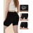 INNERSY Women\'s Slip Shorts for Under Dresses High Waisted Shorts 3-Pack(Black,Large)