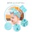 doboi 20pcs Baby Girls Bows Headbands Nylon Hairbands Ribbon Bow Elastic Hair Accessories for Newborns Infants Toddlers and Kids