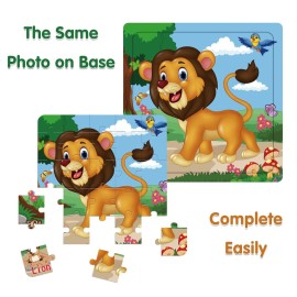 Puzzles for Kids Ages 3-5 Toddler Wooden Toys Montessori Learning Education Preschool Sets Games for Boy Girl 3 4 5+ Years Old, Pack of 6 (20 Pieces) Puzzles for Kids Ages 3-5 Toddler Wooden Toys Montessori Learning Education Preschool Sets Games for Boy Girl 3 4 5+ Years Old, Pack of 6 (20 Pieces)