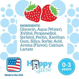 Dr. Brown\'s Fluoride-Free Baby Toothpaste, Infant & Toddler Oral Care, Strawberry, 1-Pack, 1.4oz/40g, 0-3 years Dr. Brown\'s Fluoride-Free Baby Toothpaste, Infant & Toddler Oral Care, Strawberry, 1-Pack, 1.4oz/40g, 0-3 years