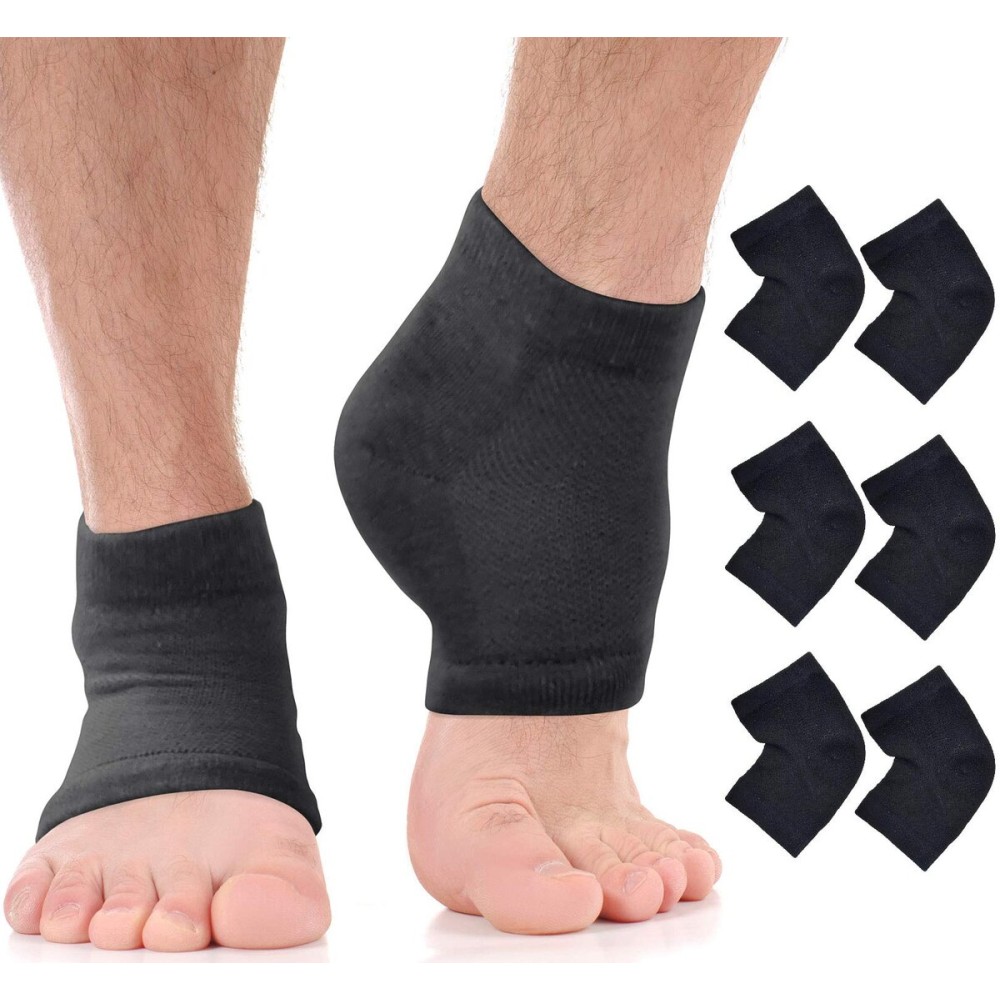 Moisturizing Socks for Men | Cracked Heel Treatment with Aloe Vera | Moisturizer Foot Callus Remover | Aloe Socks for Cracked Heels & Dry Cracked Feet | Lotion Infused Gel Heel Socks (XL - 3 Pairs) Moisturizing Socks for Men | Cracked Heel Treatment with Aloe Vera | Moisturizer Foot Callus Remover | Aloe Socks for Cracked Heels & Dry Cracked Feet | Lotion Infused Gel Heel Socks (XL - 3 Pairs)