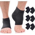 Moisturizing Socks for Men | Cracked Heel Treatment with Aloe Vera | Moisturizer Foot Callus Remover | Aloe Socks for Cracked Heels & Dry Cracked Feet | Lotion Infused Gel Heel Socks (XL - 3 Pairs)