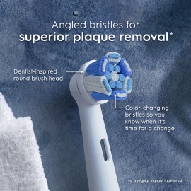 Oral-B iO Series Ultimate Clean Electric Toothbrush Replacement Brush Heads for an Oral-B Electric Toothbrush, 2 count, White Oral-B iO Series Ultimate Clean Electric Toothbrush Replacement Brush Heads for an Oral-B Electric Toothbrush, 2 count, White
