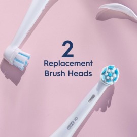 Oral-B iO Series Gentle Care Electric Toothbrush Replacement Brush Heads for an Oral-B Electric Toothbrush, 2 count, White Oral-B iO Series Gentle Care Electric Toothbrush Replacement Brush Heads for an Oral-B Electric Toothbrush, 2 count, White