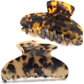 2 Pack Big Hair Claw Clips Tortoise Shell Nonslip Large Claw Clip For Women Celluloid Leopard Print Jaw Clips For Thick Hair 2 Pack Big Hair Claw Clips Tortoise Shell Nonslip Large Claw Clip For Women Celluloid Leopard Print Jaw Clips For Thick Hair