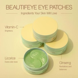 Pixi BeautifEYE Hydrogel Under-Eye Patches | Refreshing Eye Patches For Dark Circles | Brighten & Hydrate Under Eyes | 30 Pairs / 60 Patches Pixi BeautifEYE Hydrogel Under-Eye Patches | Refreshing Eye Patches For Dark Circles | Brighten & Hydrate Under Eyes | 30 Pairs / 60 Patches