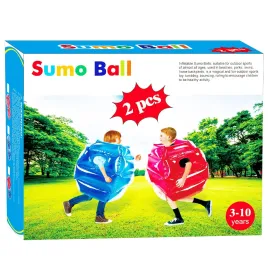 2 PC inflatable bumper for kids, bumper bounce bal..