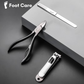 FAMILIFE Manicure Set, Professional Manicure Kit Nail Clippers Set 11 in 1 Stainless Steel Pedicure Tools Nail Kit Men Grooming Tool with Portable Brown Leather Travel Case Luxury Gifts for Him