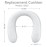 Replacement Toilet Seat Cushion with Soft Anti-Cold Padded Seat ONLY for SKYROKU 8838 Model Potty Training Toilet (Potty Seat NOT INCLUDED)