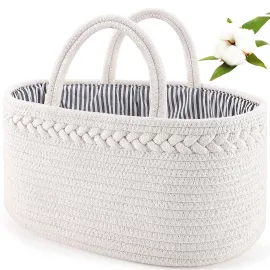 ABenkle Baby Diaper Caddy, Nursery Storage Bin and..