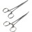 SURGICAL ONLINE Versatile Angling Tools with 2pc 5 Inch Fishing Forceps Set - Stainless Steel, Curved & Straight Hemostats, Serrated Jaws, Locking Mechanism, and Lightweight Design