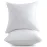 FAVRIQ 18 x 18 Pillow Inserts (Set of 2) - 18 Inch Square Interior Sofa Throw Pillow with 100% Cotton Cover - Decorative Pillow Insert Pair - White Couch Pillow