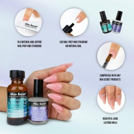 Mia Secret Professional Nail Prep pH Balance Dehydrator & XtraBond Acid-Free Primer 0.5 oz + Mia Secret Professional Nail Prep pH Balance Dehydrator & XtraBond Acid-Free Primer 0.5 oz +