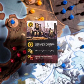 Starling Games A War of Whispers: Collectors Edition | Strategy Board Game of Hidden Loyalties & Espionage | Age 14+ | 2-5 Players | Includes Upgraded Components & Miniatures