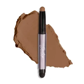 Julep Eyeshadow 101 Cream-to-Powder Waterproof Shadow Stick - Smoky Tawny Matte - Long-Lasting, Crease-Proof, Muted Brown Matte Eyeshadow with Built-in Smudger