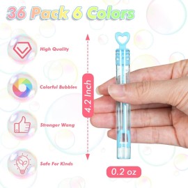 SKK Stationery 36 Pc Mini Bubble Wands, 6 Colors, Party Favors, Outdoor & Christmas Bubble Blower for Kids, Easter & Birthday SKK Stationery 36 Pc Mini Bubble Wands, 6 Colors, Party Favors, Outdoor & Christmas Bubble Blower for Kids, Easter & Birthday