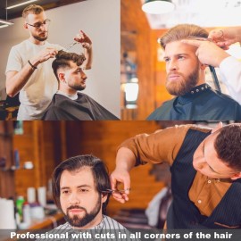 Fengliren High-end Professional Extremely Very Sharp Barber Hair Cutting Scissors Hairdresser Shears For Hair 6.5 Inch Haircut Scissor Made Of Stainless Steel Alloy For Hairdressing Salon and Home Use Fengliren High-end Professional Extremely Very Sharp Barber Hair Cutting Scissors Hairdresser Shears For Hair 6.5 Inch Haircut Scissor Made Of Stainless Steel Alloy For Hairdressing Salon and Home Use