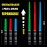 3 pack 3 colors Light Up Swords Saber with FX Sound(Motion Sensitive) and Realistic Handle for Kid, Expandable Light Toy for Halloween Dress Up Parties, Xmas Present, Galaxy War Fighters and Warriors