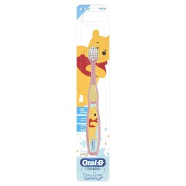 Oral-B Baby Toothbrush Featuring Disney\'s Pooh, Baby Soft Bristles, 0-3 Years, 1 Count